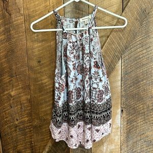 Monteau floral sleeveless tank top